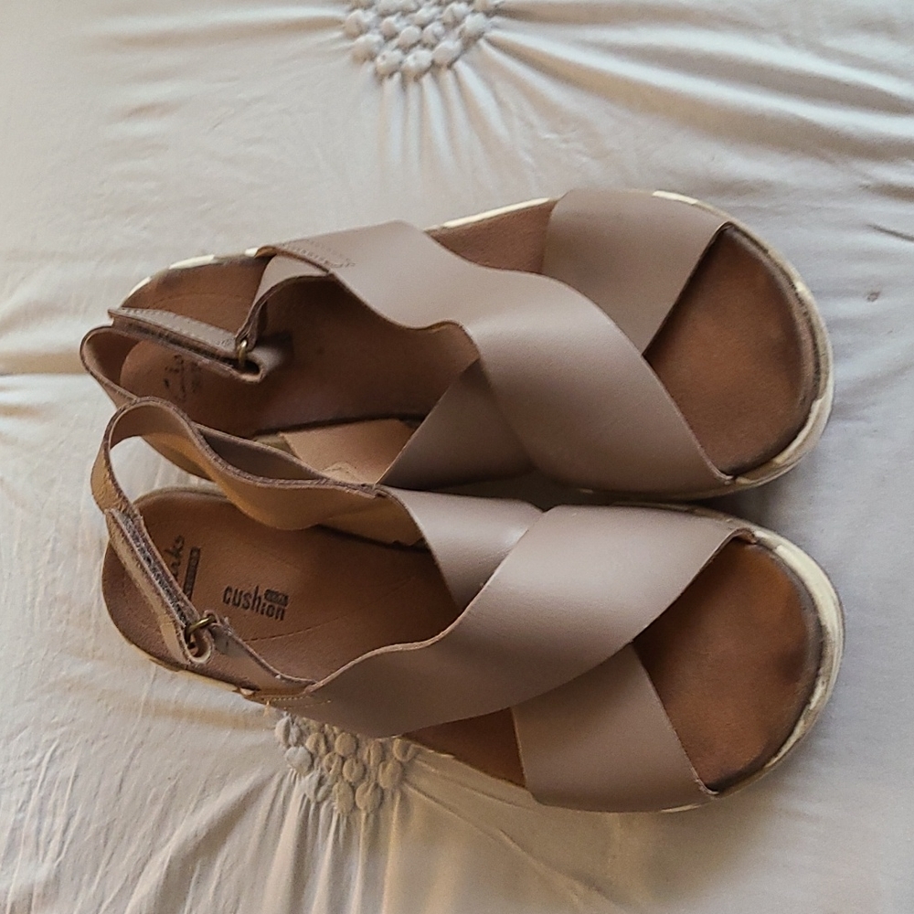 COPY - Clark's collection cushion sandals 7